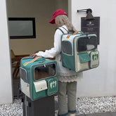 Cat bag portable cat backpack pet trolley case travel artifact dog large capacity cat box