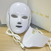 LED Facial Mask Therapy white