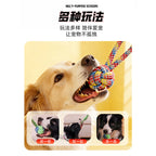 Durable Dog Chew Rope Toy – Teeth Cleaning & Tug of War Toy