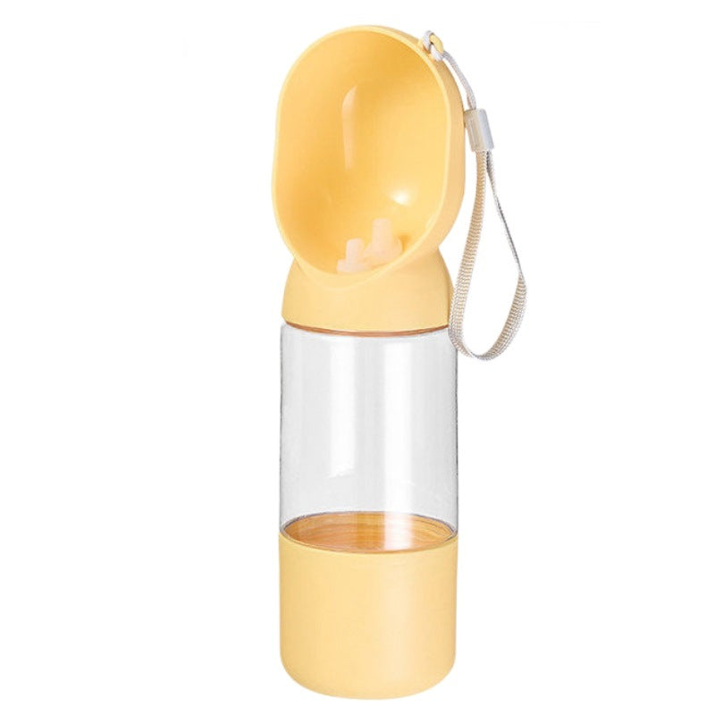 Portable Pet Water Bottle – Outdoor Travel Water Cup for Dogs & Cats