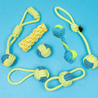 Durable Dog Chew Rope Toy – Teeth Cleaning & Tug of War Toy