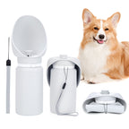 Portable Silicone Dog Water Bottle – Leak-Proof Travel Water Dispenser for Dogs