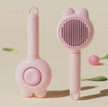 Pet hair removal brush 粉红色