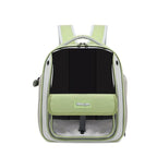 Cat backpack, school bag, shoulder bag, pet bag, travel bag for cats, dog and cat supplies, transparent, large capacity, portable cat bag