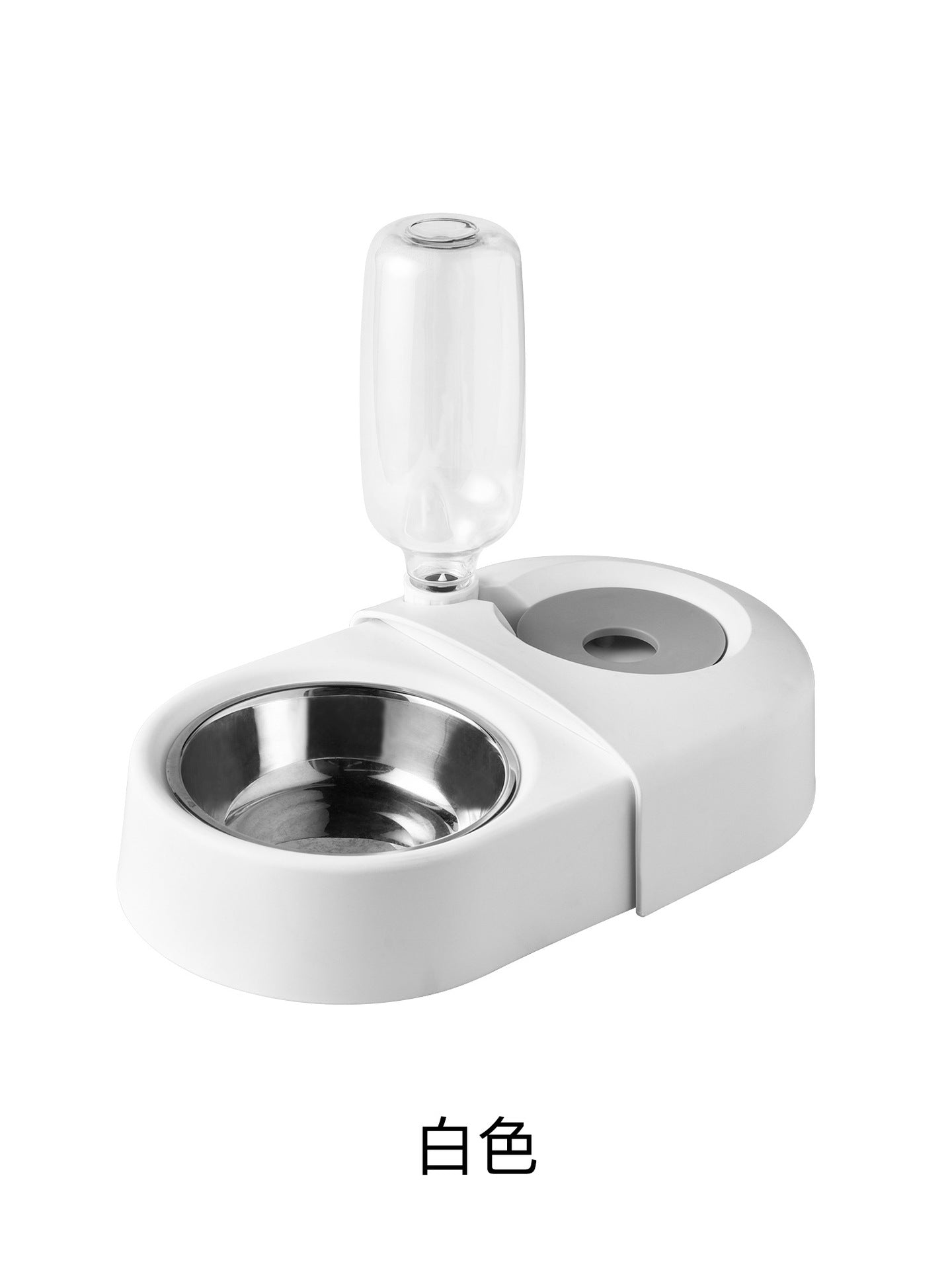 cat bowl double bowl automatic drinking water No Batteries Required cat water bowl,anti-knock over rice bowl, pet supplies