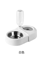 cat bowl double bowl automatic drinking water No Batteries Required cat water bowl,anti-knock over rice bowl, pet supplies