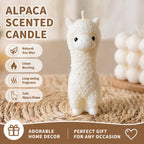 Cute Alpaca Scented Candle – Handmade Aromatherapy Decorative Candle