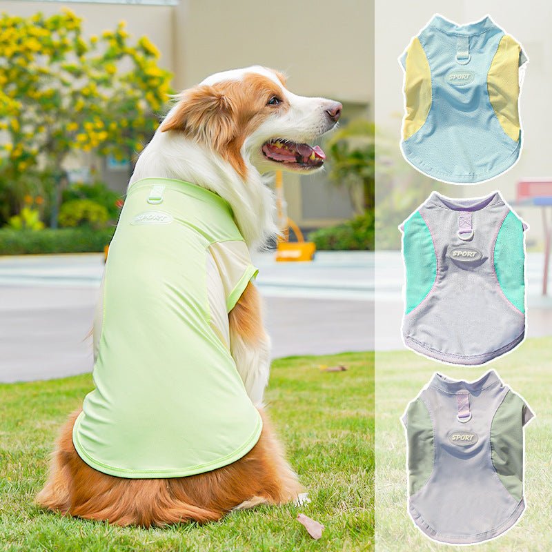dog clothes cat clothes Ice silk spring and summer