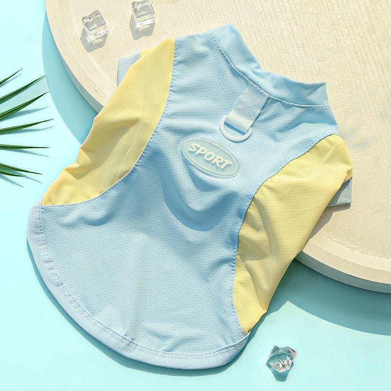 dog clothes cat clothes Ice silk spring and summer XL