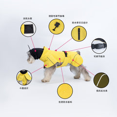 Dog Raincoat Medium and Small Dog poncho raincoat