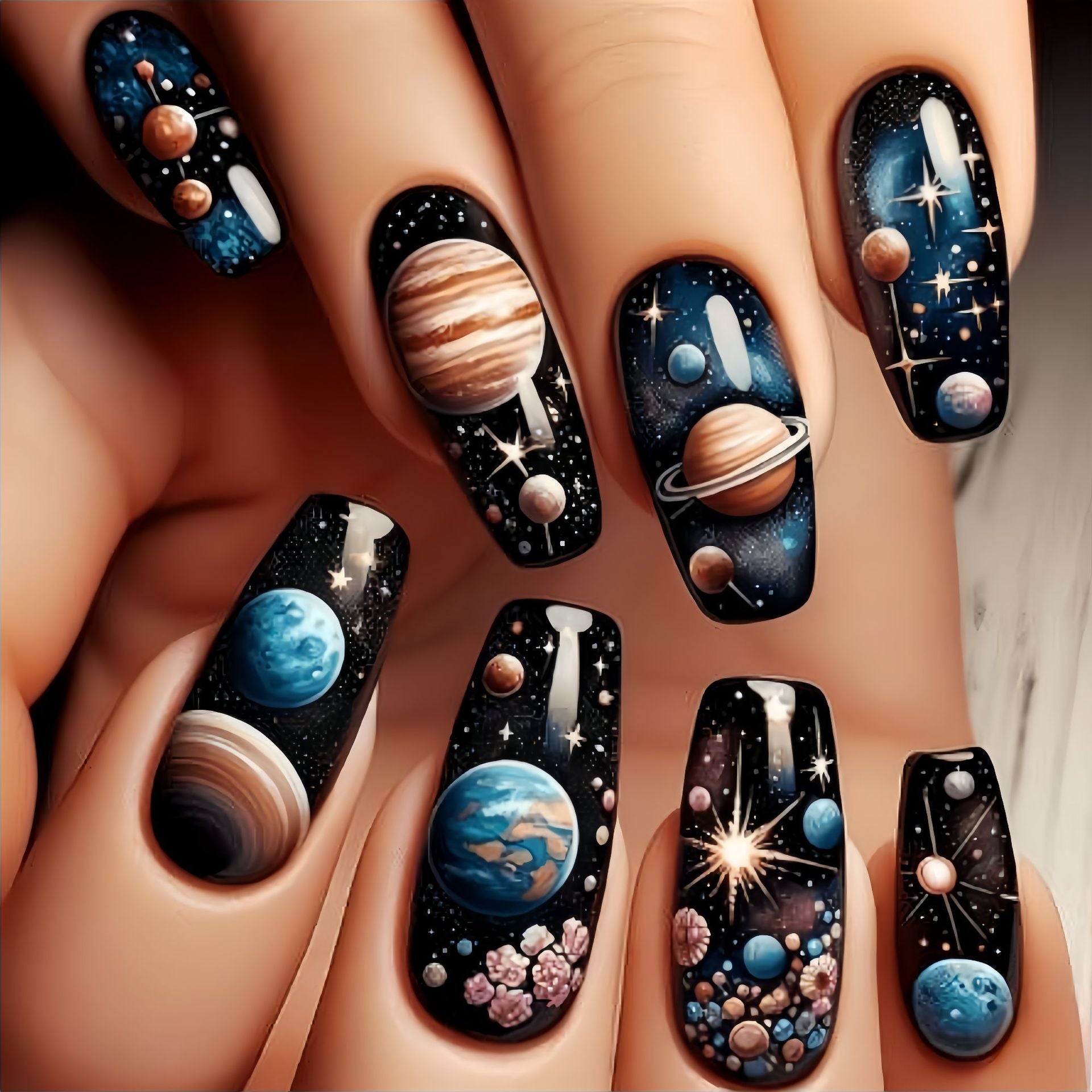 Fake nail stickers