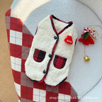 Buy dog clothes online Pet Clothes Christmas Style dog clothes dog cloths red