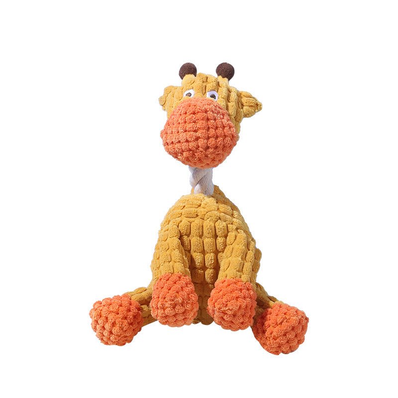 Pet Toy Dog Chew Sound Toy Funny Donkey Durable Chew Toy Pet Plush Toy Interactive Dog Toy