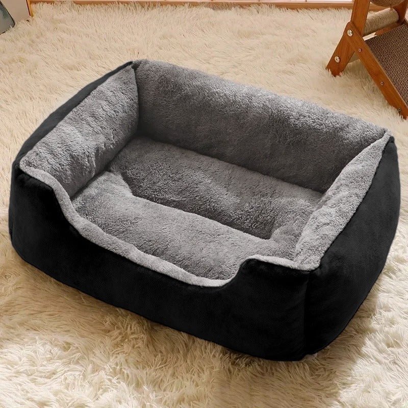 Teddy dog bed sofa bed 黑色