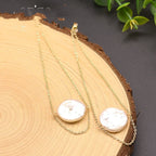 White Natural Water Pearl Baroque Pearl White